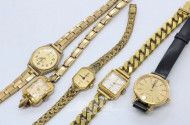 5 Damenarmbanduhren
