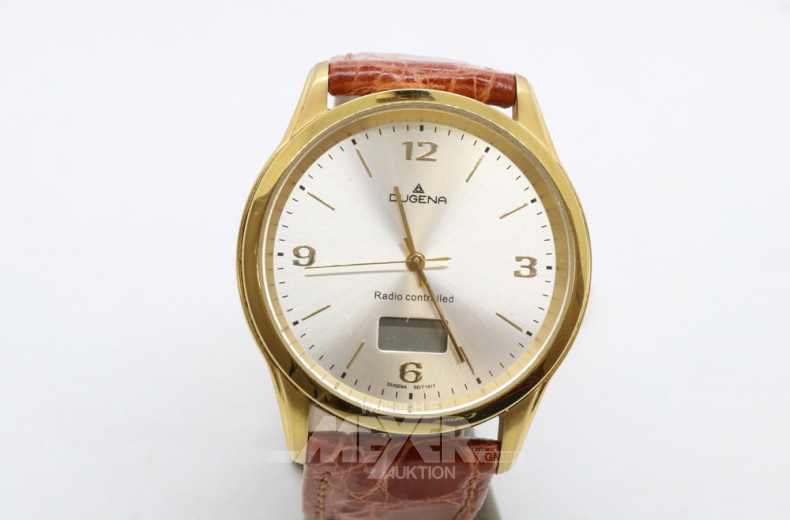 Herrenarmbanduhr, DUGENA,