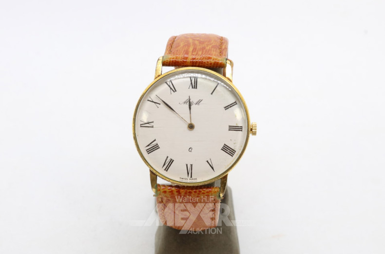 Herrenarmbanduhr, M+M, 97-760, Quarz