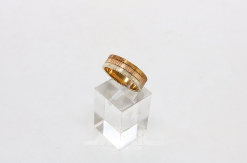 breiter Bandring, 585er GG/RG/WG