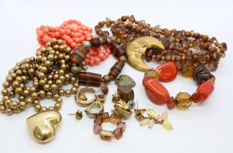 Posten div. Modeschmuck: