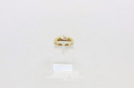 Bandring, 585er GG, mit 1 kl. Brillant