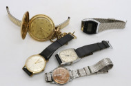 11 Armband-, Taschen- und Stoppuhren,