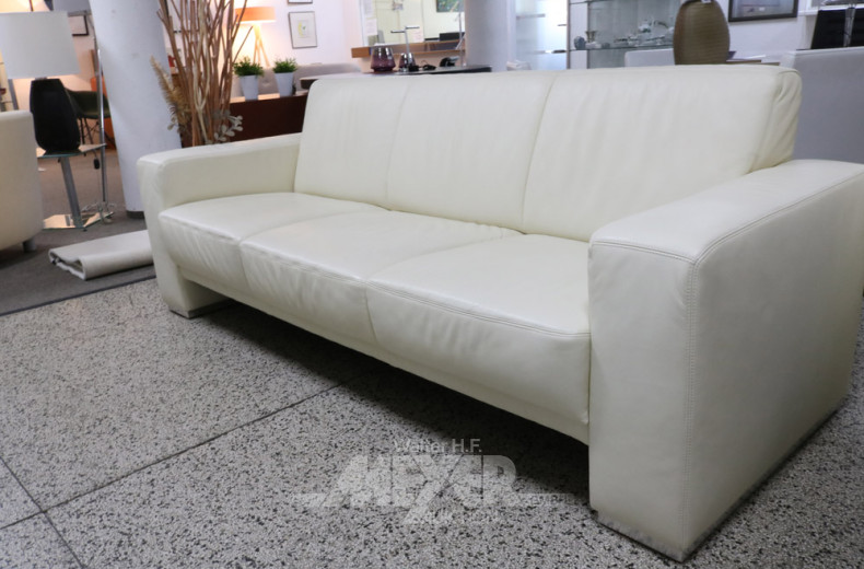 modernes Ledersofa, Fabr.: KOINOR