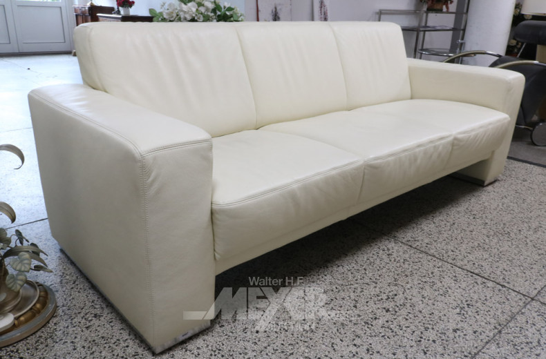 modernes Ledersofa, Fabr.: KOINOR
