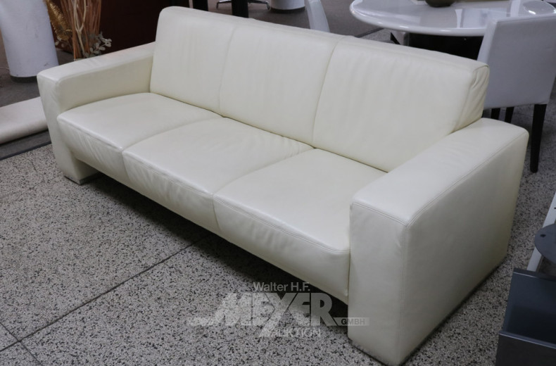 modernes Ledersofa, Fabr.: KOINOR