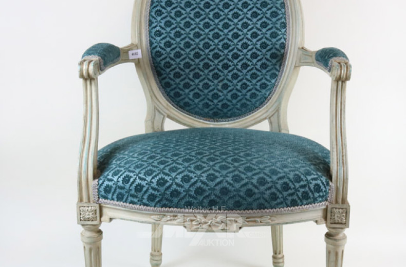 Damen-Armlehnstuhl, Empirestil,