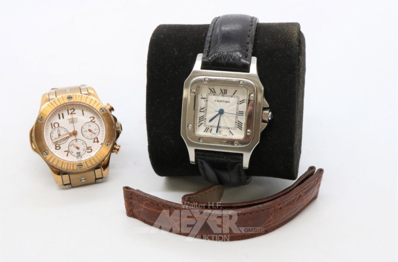 7 versch. Armbanduhren