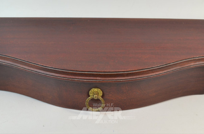 kl. Wandkonsole, Mahagoni