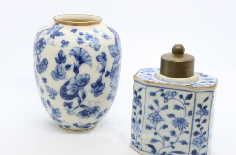 Posten versch. Porzellan-Dekorationen: