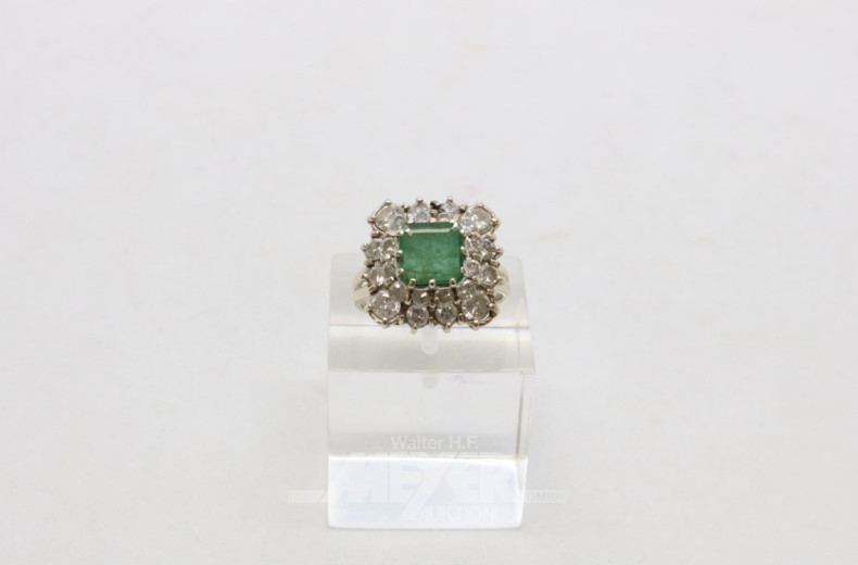 Damenring, 585er WG, (Säuretest)