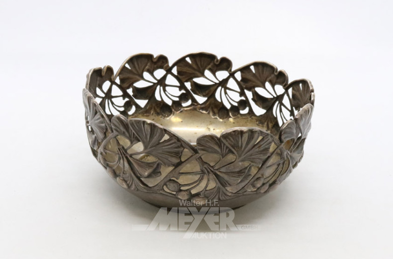 kl. Silberschale, 800er, ca. 122 g.,