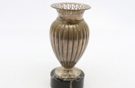 kl. Tischvase, 800er Silber auf