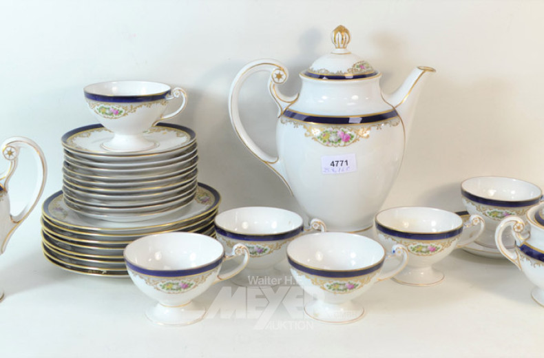 Porz.-Kaffee-Service, HUTSCHENREUTHER