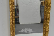 Wandspiegel, breiter goldf. Rahmen