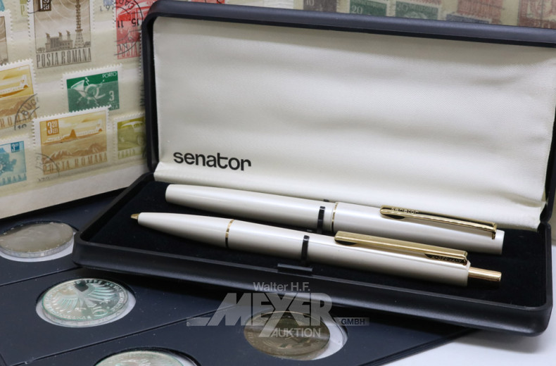 7 versch. Münzen u.a. 5 DM,