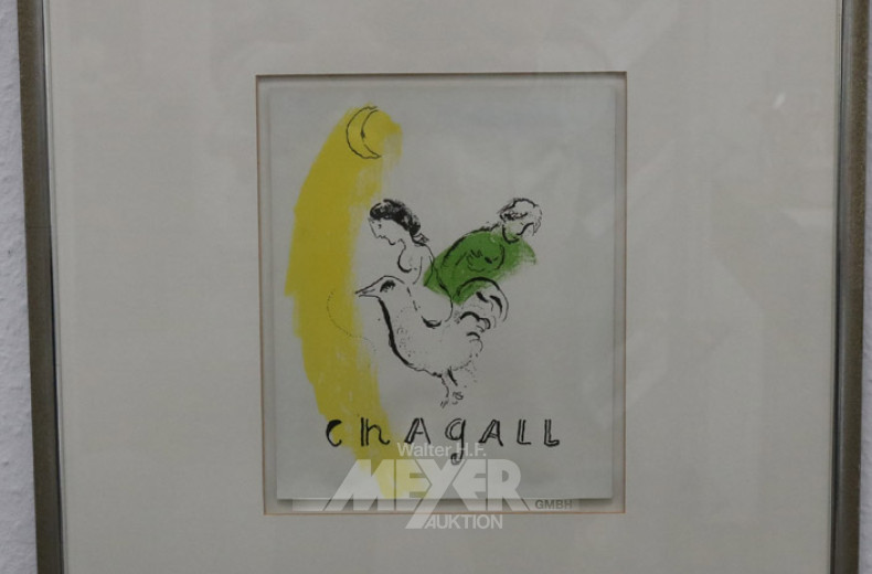 Lithographie nach Chagall