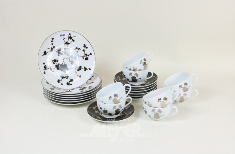 Porz.-Teeservice RAYNOUDLIMOGES