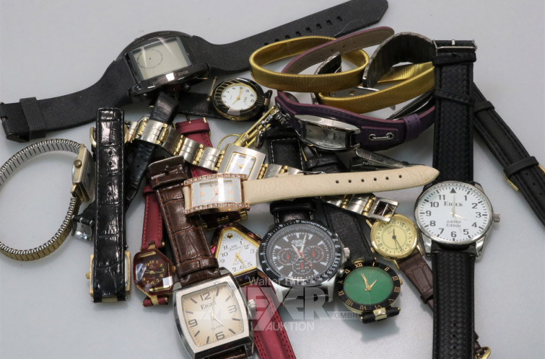Posten Armbanduhren, ca. 23 Stück
