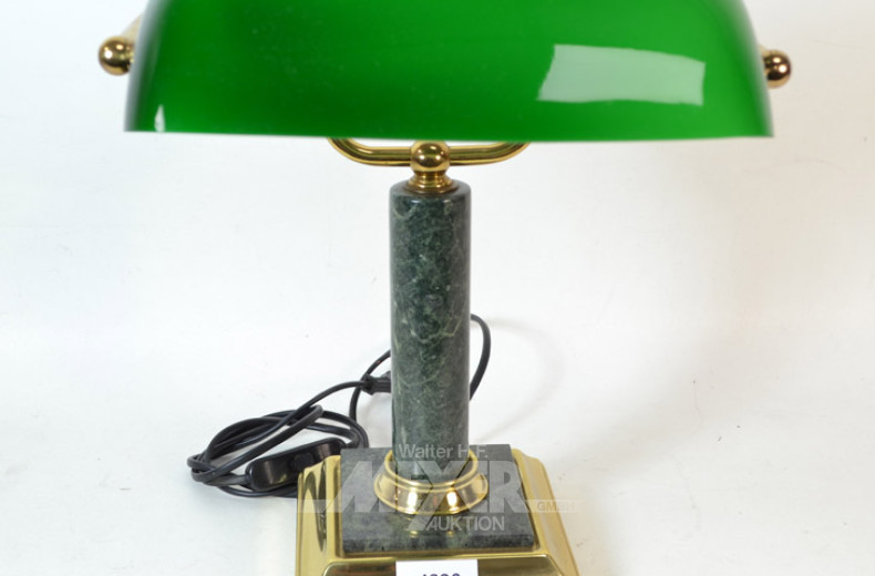 Tischlampe, ca. 33 cm: