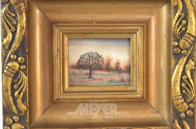 Bild ''Landschaft mit Baum''