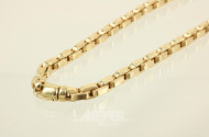 Gliederkette, 750er GG, ca. 34 g.
