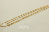 lange Kette, 750er GG, ca. 14 g.
