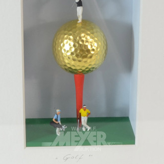 3D-Bild ''Golfspieler''