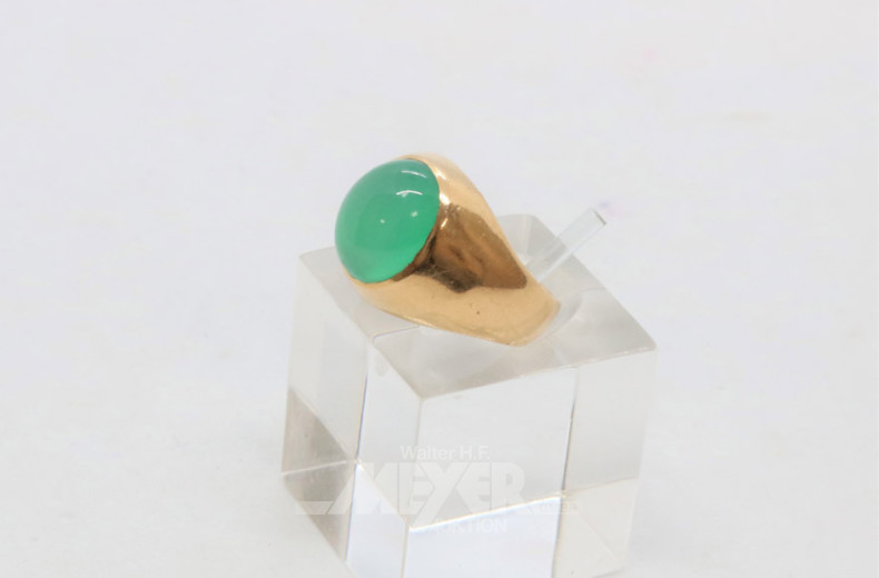 Damenring, 585er GG, ca. 7,7g.,