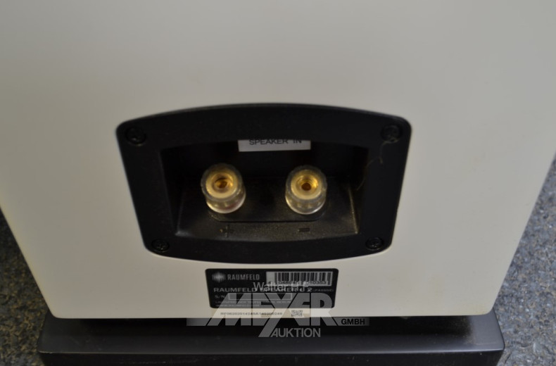 4 Lautsprecher-Boxen ''Teufel - Raumfeld''