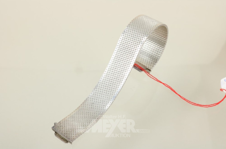 breites Armband, 925er Silber