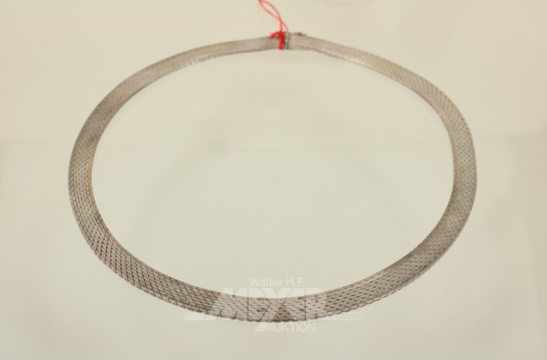Collier, 925er Silber, ca. 46 g.
