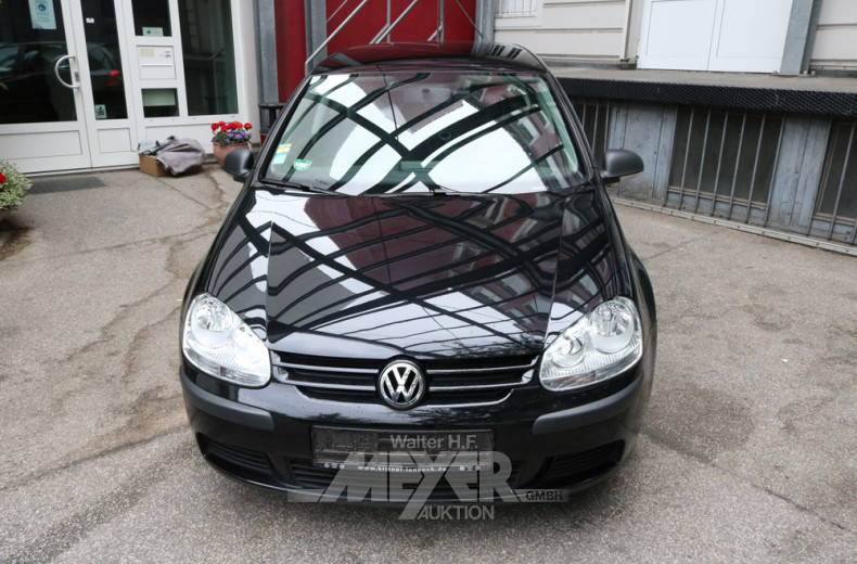 VW Golf 1.6, schwarz
