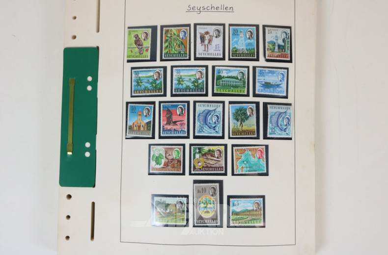 Posten versch. Briefmarkenalben