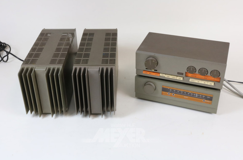 Quad Röhrenverstärker, 4-teilig