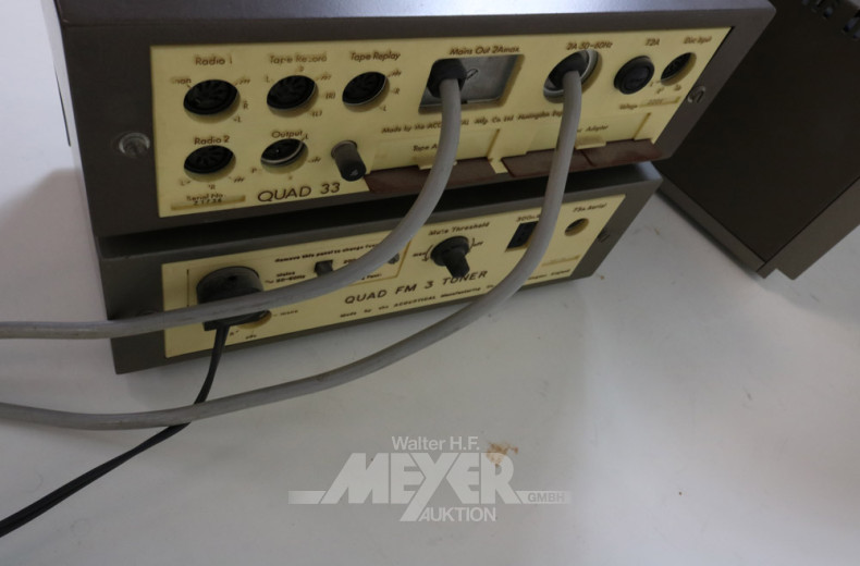 Quad Röhrenverstärker, 4-teilig