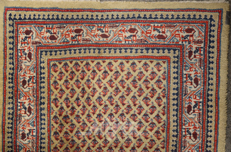 Orient-Galerie, beigegrundig, Wolle,