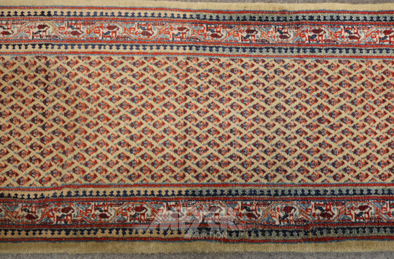 Orient-Galerie, beigegrundig, Wolle,