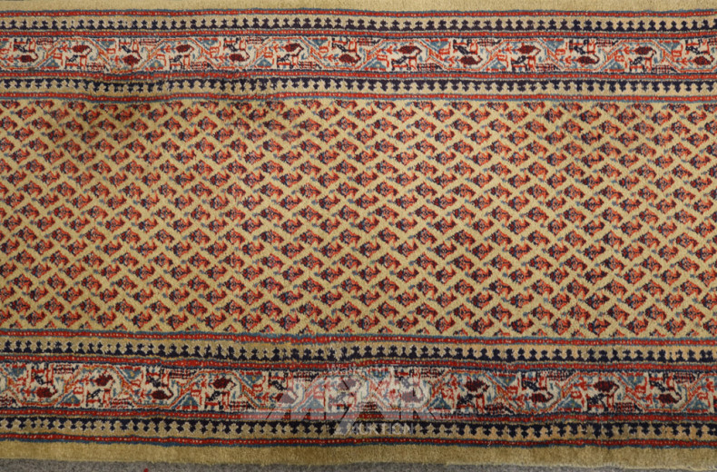 Orient-Galerie, beigegrundig, Wolle,