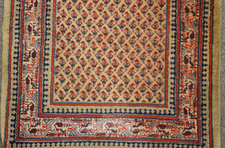 Orient-Galerie, beigegrundig, Wolle,