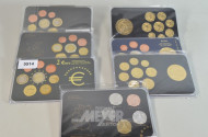 17 Euro-Gedenkmünzen-Sätze,