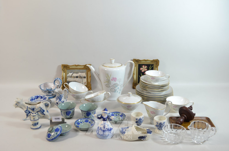 Posten Hausrat: u.a. Rosenthal, Delft,