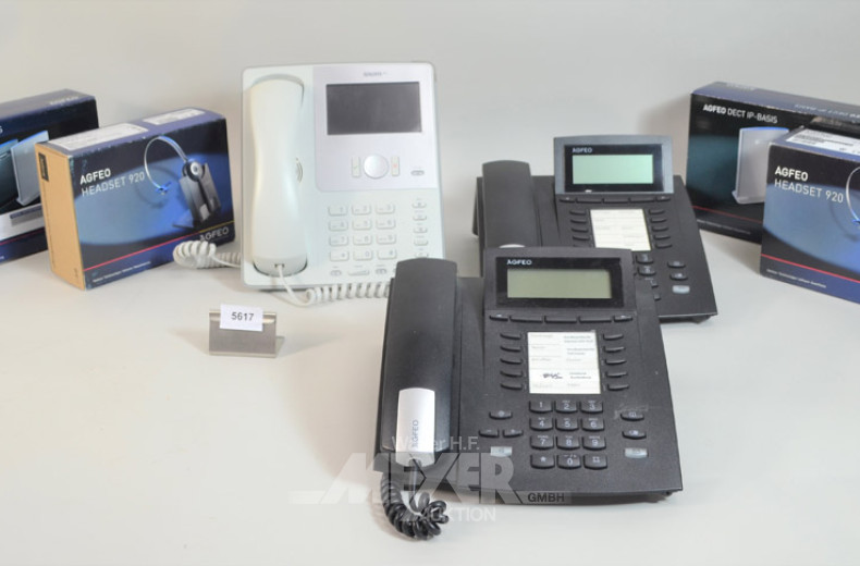 Telefonanlage ''AGFEO'' bestehend aus: