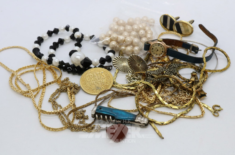 Posten versch. Modeschmuck