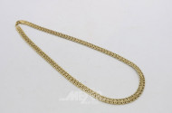 Collier, 750er GG, ca. 31,5 g.