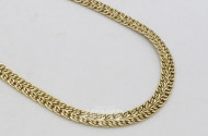 Collier, 750er GG, ca. 31,5 g.