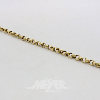 Armband, 750er GG, Länge 19,5 cm