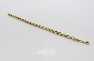 Armband, 750er GG, Länge 19,5 cm