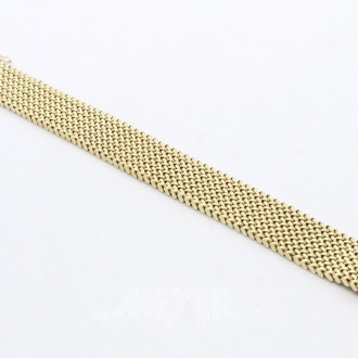 Armband, 585er GG, ca. 40,8 g.