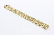 Armband, 585er GG, ca. 40,8 g.
